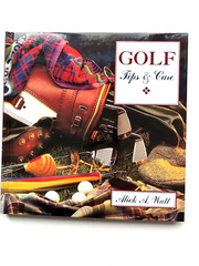 Golf Nostalgia, Tips and Care by Alick A. Watt, Beautiful 2 volume clamshell set