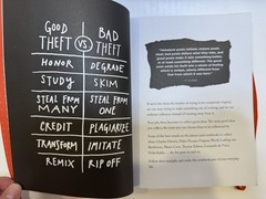 Steel Like An Artist Journal: A Notebook For Creative Kleptomaniacs By A.Kleon ￼