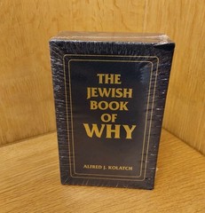 The Jewish Book of Why – Two-Volume Boxed Set (Brand New, Sealed)