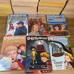 LOT OF 20 A TO Z MYSTERIES CHAPTER BOOKS Mixed Lot AGES 6-9 Paperback