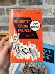 Radio Shack Integrated Circuit Projects vol 3,4,5 Forrest M Mims 1st Ed 1975