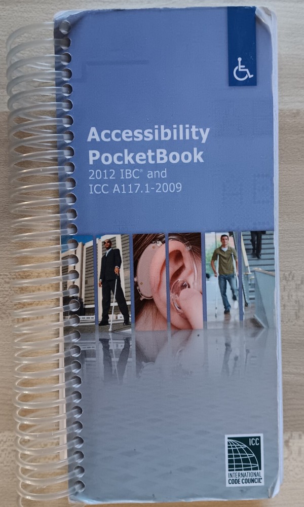 ACCESSIBILITY POCKETBOOK: 2012 IBC and ICC A11712009 – PAPERBOOK By ICC
