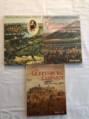 The Great Military Campaigns of History Series Book Lot of 3