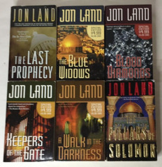 Lot of 6 BEN KAMAL SERIES BOOKS 2-7 by JON LAND – Paperback – Near Complete