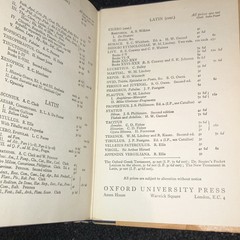 Oxford Classical Texts Homeri Opera IV Homer Latin Hardcover w/ Dust Jacket