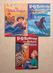 A to Z Mysteries Chapter Books Lot of 13 Ron Roy Paperbacks 1-6 10-14 18-19 YA