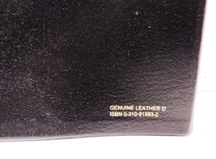 NIV Life Application Study Bible (Genuine Leather, Thumb Indexed, Gilt Edges)