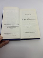TOUT PARIS: THE SOURCE GUIDE TO THE ART OF FRENCH Like New, First Edition