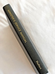 Ministers Service Manual Samuel Ward Hutton 1975 7TH PRINT HB