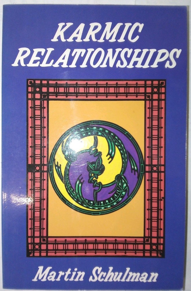 Karmic Relationships Paperback Martin Schulman 1984 Astrology , Weiser, (Read)