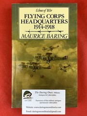 Book PB “Echoes Of War Flying Corps Headquarters 1914-1918” Maurice Baring
