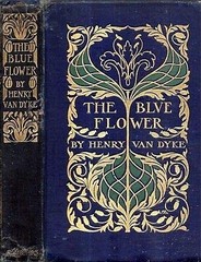 1902 FIRST EDITION FINE BINDING MARGARET ARMSTRONG BLUE FLOWER ILLUSTRATED G…
