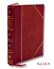 Regis Ferdinandi primi instructionum liber (10 maggio V. 1 1916 [Leather Bound]