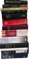 Lot of 10 New Testament Bibles – Mixed Translations (NIV, KJV & More) RANDOM SET