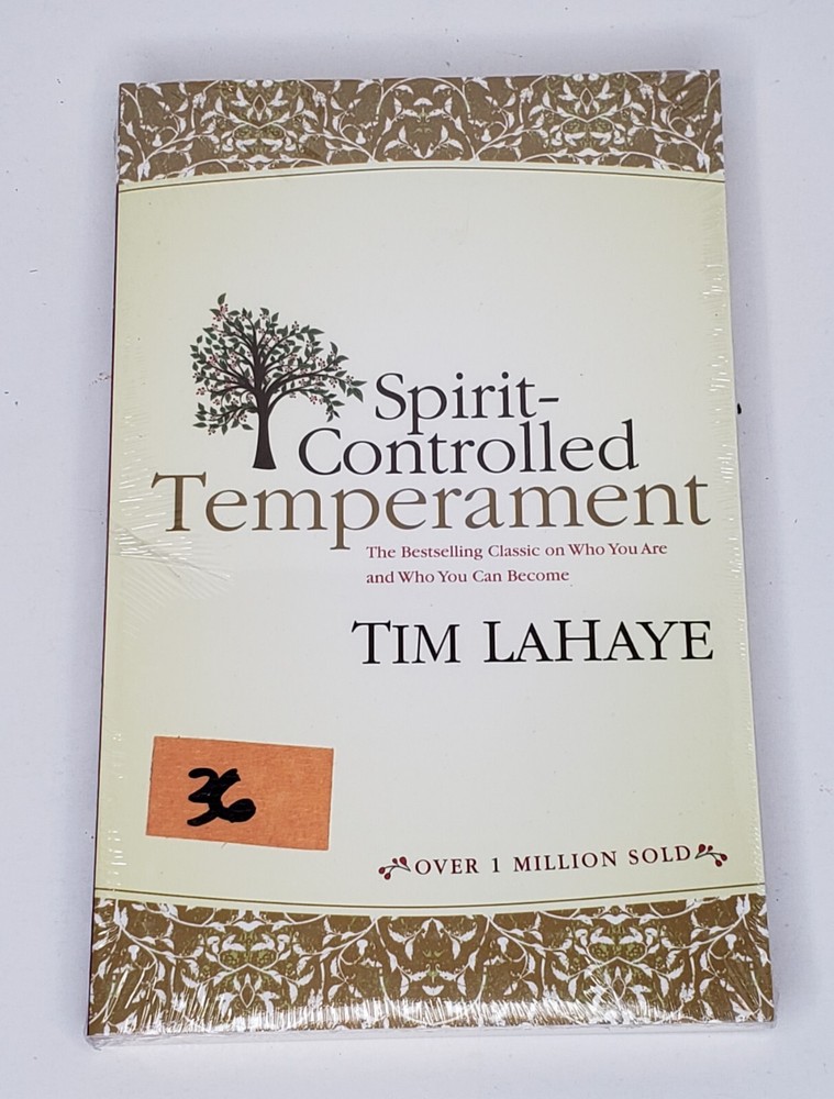 Spirit-Controlled Temperament by Tim Lahaye (1994, Trade Paperback) BRAND NEW