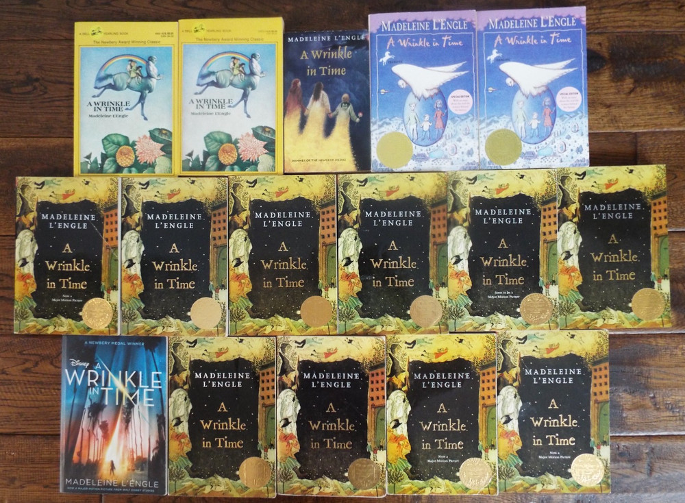 Lot 16 Guided Reading A Wrinkle in Time Books by Madeleine L’Engle