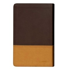 Brand New NIV Large Print Holy Bible Leather Soft Chocolate Amber Zondervan