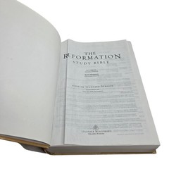 Reformation Study Bible ESV Hardcover Published Ligonier Ministries Very Good