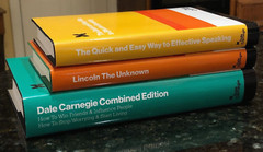 Lot Dale Carnegie 3 Vols: COMBINED EDITION + Quick & Easy Speaking + Lincoln
