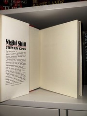 Stephen King Night Shift 1978 Hardcover W/Dust Jacket VGC
