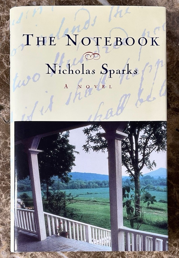 THE NOTEBOOK by Nicholas Sparks (1996, Hardcover) First Edition ~ First Printing