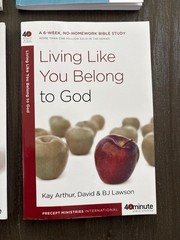 6 Kay Arthur Six Week 40 Minute No Homework Bible Study Books Precept Ministries