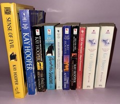Romantic Suspense Book Lot Kay Hooper (10) Sense of Evil Creeping Shadows & More