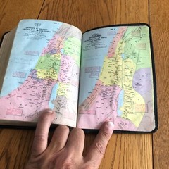 Holy Bible References Concordance Genuine Morocco Leather Black 1949
