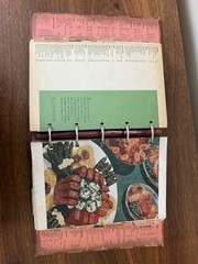 Vintage 1953 Better Homes & Gardens New Cookbook 5-Ring Binder