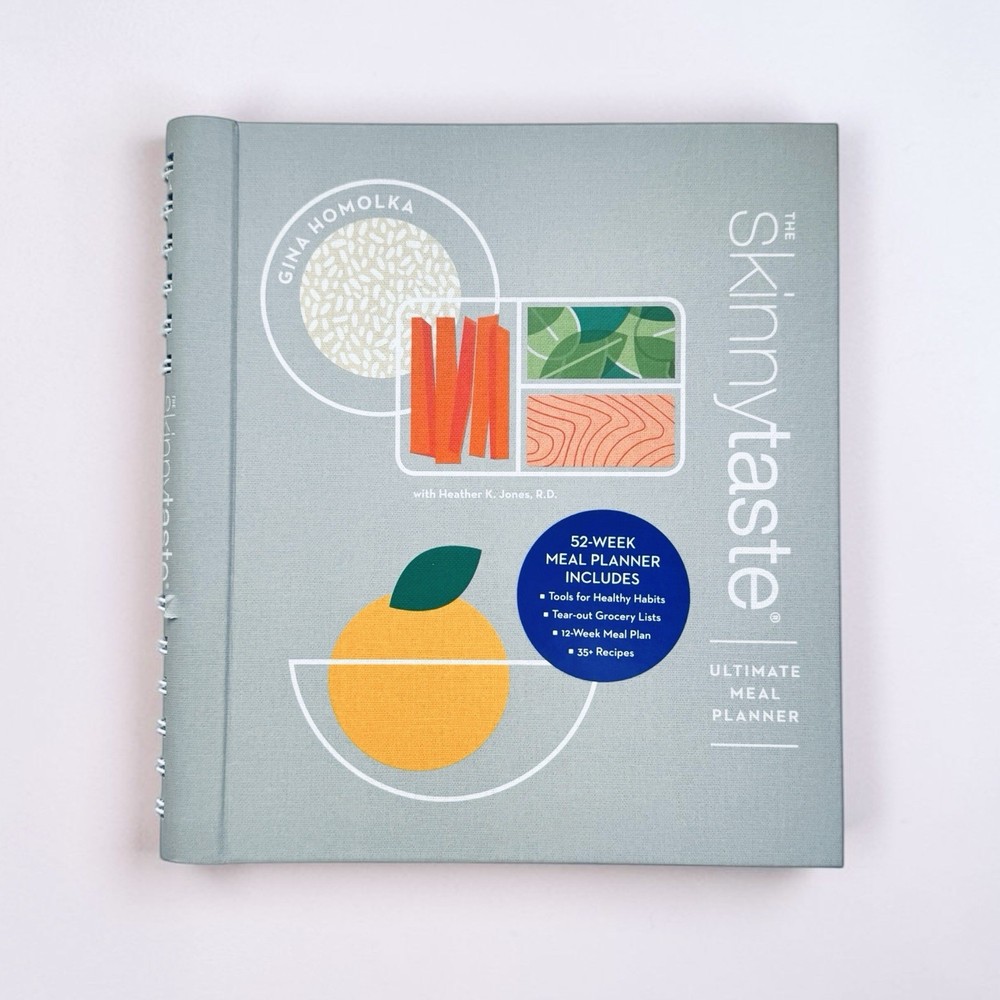 Skinnytaste Ultimate Meal Planner 52 Week Cookbook Gina Homolka Spiral NEW