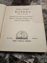 Still More Boners The Viking Press 1931 First Edition