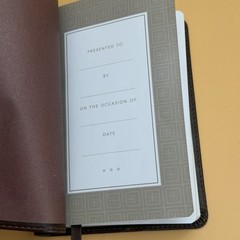Holy Bible Compact Edition New Living Translation 2007 Tyndale House Leather Bro