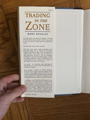 Trading in the Zone Mark Douglas 1st Edition 1st Printing Hardcover w/DJ 2000