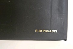 Punjabi New Testament Bible Vinyl Cover Bible Society Of India *NEW* 2009