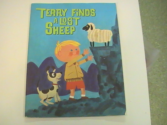Rare Vintage „Terry Finds a Lost Sheep” Very Hard to Find Religious story