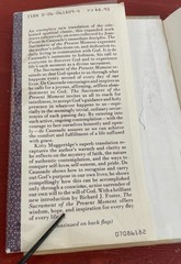 The Sacrament of the Present Moment by Jean-Pierre de Caussade Hardcover 1982