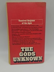 The Gods Unknown by Robert Charroux 1974 PB Ancient Aliens UFO G-500