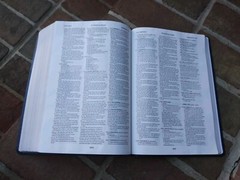 NIV Large Print Thompson Chain Reference Bible Navy~ Retails~89.99 Leathersoft