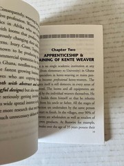 KENTE CLOTH Introduction to History Ernest Asamoah-Yaw 1999 Ashante Culture PB