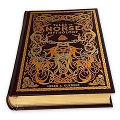 TALES OF NORSE MYTHOLOGY by Helen Guerber Leather Bound Hardcover Gift Book