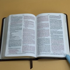 Holy Bible Compact Edition New Living Translation 2007 Tyndale House Leather Bro
