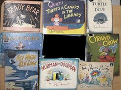 Lot 8 Vintage Don Freeman Picture Books Turtle Cyrano Canary Bearymore Beady