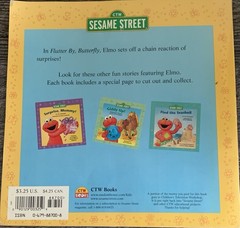 RARE! Lot Of 3: 1st Vtg Trade PB Ed. Jim Henson’s CTW Elmo Books Set; ACCEPTABLE
