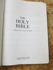 RARE 1999 USA NASB Bible Wide Margin Unknown Leather Opaque Paper USED L@@K🌟