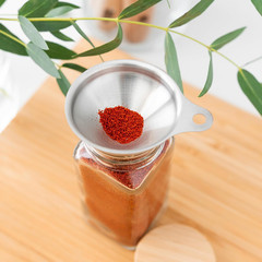 Glass Spice Jars with Label, 24PK Bamboo Jar Spices Set 4Oz, 374 Spice Labels, P