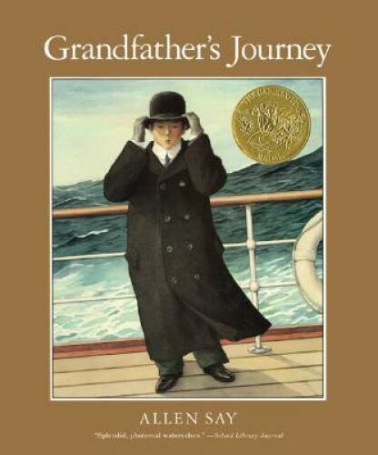 Grandfather’s Journey (Caldecott Medal Book) – Hardcover – VERY GOOD