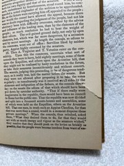 HISTORY OF ROME Titus Livius Book 1 & 2 in 1 Volume Italy Hinds Noble Eldredge