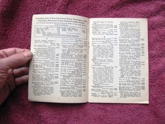 New VICTOR RECORDS Nov 1939 Quick Reference Broadway Musicals Victrola CATALOG
