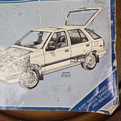 Haynes-Hyundai Excel 1986 thru 1991 All Models Owners Workshop Manual # 1552
