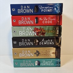 Robert Langdon Series 6 of 7 Books Paperback Set by Dan Brown – Corgi Books